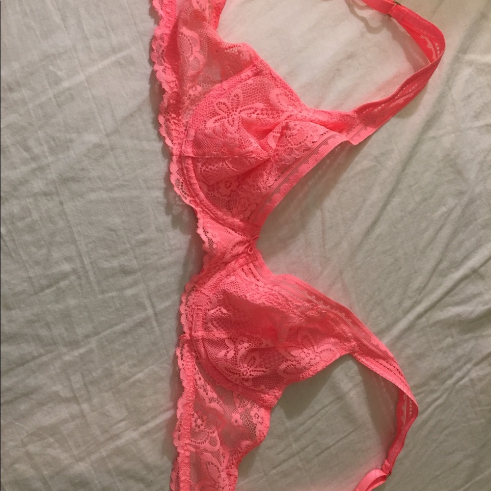 Pink bralette